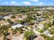 Ariel view of neighborhood close to shopping and dining at 660 Palm Ave, Tarpon Springs, FL 34689