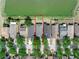 Aerial view of a single-Gathering home in a neighborhood with a pond in the backyard at 8420 Deer Chase Dr, Riverview, FL 33578