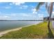 Enjoy beautiful water views from this property's backyard and shoreline access at 9416 Star Gazer Ln, Riverview, FL 33578