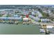 Townhouse with boat dock on the Intracoastal, providing a picturesque waterfront living experience at 100 Windrush Blvd # 1, Indian Rocks Beach, FL 33785