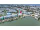 Waterfront townhouse with private boat dock and quick access to the Intracoastal waterway for boating enthusiasts at 100 Windrush Blvd # 1, Indian Rocks Beach, FL 33785