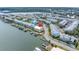 Townhouse with private boat dock and stunning Intracoastal waterway views at 100 Windrush Blvd # 1, Indian Rocks Beach, FL 33785