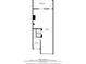 Detailed floor plan showcases the layout of the first floor with a covered patio, garage, and foyer at 100 Windrush Blvd # 1, Indian Rocks Beach, FL 33785