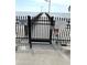 Dock gate with signage indicating private access for residents only, ensuring exclusivity and security at 1025 Seagrape Dr, Ruskin, FL 33570