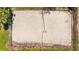 Aerial view of a community volleyball court at 10265 Gandy N Blvd # 1406, St Petersburg, FL 33702