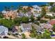 Waterfront homes with boat access, surrounded by lush tropical landscape, and a relaxing backyard pool at 1739 1/2 Bayou Grande Ne Blvd, St Petersburg, FL 33703