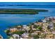 Attractive coastal living featuring waterfront homes with lush greenery, docks, and serene blue water views at 1739 1/2 Bayou Grande Ne Blvd, St Petersburg, FL 33703