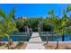 Private boat dock and lift with clear access to the harbor at 1739 1/2 Bayou Grande Ne Blvd, St Petersburg, FL 33703