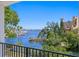 A beautiful waterfront property boasts scenic views from the balcony with a private dock at 1739 1/2 Bayou Grande Ne Blvd, St Petersburg, FL 33703