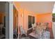 Spacious balcony with outdoor furniture, perfect for enjoying the ocean breeze and view at 18400 Gulf Blvd # 1109, Indian Shores, FL 33785