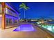 A gorgeous pool awaits you outside in the backyard with dock and open water access at 2250 Donato Dr, Belleair Beach, FL 33786