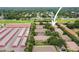 An aerial view displays the location of the property and proximity to storage units at 2529 Harn Blvd # 2, Clearwater, FL 33764