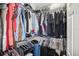 Spacious walk-in closet with ample shelving and hanging space for organized storage at 2529 Harn Blvd # 2, Clearwater, FL 33764
