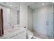 Modern bathroom with walk-in shower, sleek vanity, and commode with built in bidet at 301 1St S St # 2305, St Petersburg, FL 33701