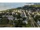Aerial view of 333 Bay Place, Safety Harbor, FL 34695 showcasing community layout, ponds, pool, and waterfront at 333 Bay Pl, Safety Harbor, FL 34695