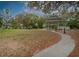 Charming gazebo surrounded by lush greenery, perfect for outdoor events and community gatherings at 333 Bay Pl, Safety Harbor, FL 34695
