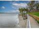 Scenic waterfront at Philippe Park with steps to the beach and serene views of the bay at 333 Bay Pl, Safety Harbor, FL 34695