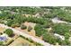 Aerial view of the property boundaries at 34125 Chancey Rd, Wesley Chapel, FL 33543