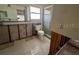 Bright bathroom featuring a walk-in shower and modern fixtures at 510 64Th Ave, St Pete Beach, FL 33706