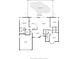 Detailed floor plan of the home layout at 6507 61St E Dr, Palmetto, FL 34221