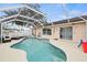 Inviting screened-in pool area featuring patio furniture and outdoor space at 6507 61St E Dr, Palmetto, FL 34221