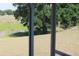 Spacious backyard view from the screened in porch at 7319 Holiday Dr, Spring Hill, FL 34606