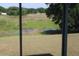Enjoy the greenery of the backyard from this screened porch at 7319 Holiday Dr, Spring Hill, FL 34606