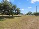 A view of the property's lot showing ample space and scattered mature trees at 7346 Hiawatha Pkwy, Spring Hill, FL 34606