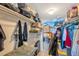 Walk-in closet with plenty of storage and room for organizing your wardrobe at 7400 Sun Island S Dr # 206, South Pasadena, FL 33707
