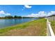 Scenic view of a lake at 11504 Sage Canyon Dr, Riverview, FL 33578