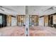 A bright interior showing the existing framework in a remodeling project with neutral tile flooring at 121 86Th Ter, Treasure Island, FL 33706