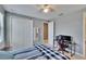 Bedroom features a closet and neutral walls with lots of room for activities at 12134 Creek Preserve Dr, Riverview, FL 33579