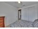 Bright bedroom features a window and a large closet for activities at 12134 Creek Preserve Dr, Riverview, FL 33579