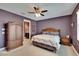 Spacious bedroom with soft carpet and view to bathroom at 12134 Creek Preserve Dr, Riverview, FL 33579