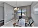 Inviting home office featuring natural light and a comfortable workspace at 12134 Creek Preserve Dr, Riverview, FL 33579