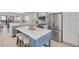 Beautifully updated kitchen with stainless appliances, granite countertops and an island with seating at 1328 Pasadena S Ave # 608, South Pasadena, FL 33707