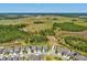 New construction home with a large backyard with neighborhood landscape at 18219 Ramble On Way, Land O Lakes, FL 34638