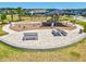A community playground with a picnic area provides gathering spaces for families at 18219 Ramble On Way, Land O Lakes, FL 34638