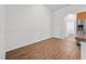 Large dining room area featuring wood flooring and plenty of space at 27338 Hollybrook Trl, Wesley Chapel, FL 33544