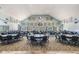 Spacious banquet hall with ample seating and elegant decor perfect for large gatherings at 29432 Coharie Loop, San Antonio, FL 33576