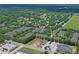Aerial view of the community with lush green landscaping at 3437 Dragon View Ct, Valrico, FL 33594