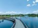 The community features a beautiful lake, boardwalk, and fountain creating a serene and picturesque environment at 4033 Priory Cir, Tampa, FL 33618