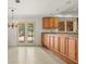 Bright dining area features tiled floor and granite counters at 4033 Priory Cir, Tampa, FL 33618