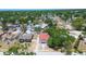 Bird's eye view of the home, its surroundings, and lush trees at 4519 5Th S Ave, St Petersburg, FL 33711