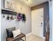 Welcoming entryway features a charming bench, decorative accents, and stylish decor, creating a cozy atmosphere at 5316 Ladywell Ct, Tampa, FL 33624