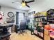 Office space featuring a large desk, ergonomic chair, and ample storage at 5316 Ladywell Ct, Tampa, FL 33624