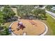Well-maintained community playground featuring slides, swings, and climbing structures for Gathering fun at 5316 Ladywell Ct, Tampa, FL 33624