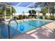 Enjoy this refreshing screened in pool with beautiful landscaping and seating at 63 Forest Wood Ct, Spring Hill, FL 34609
