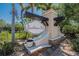 Close up of the Southtown Park entrance sign with stonework and landscaping detail at 6918 Frog Pocket Pl, Tampa, FL 33616