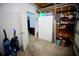 Spacious garage offering ample storage and access to the home's interior at 7229 Northbridge Blvd, Tampa, FL 33615